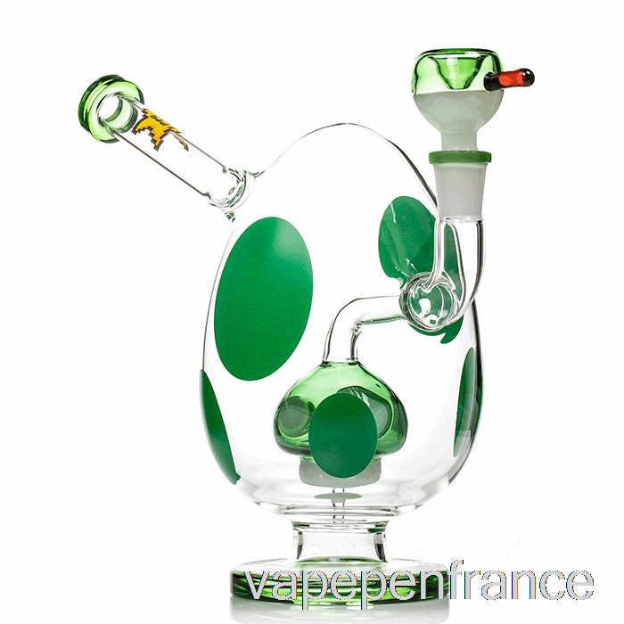 Stylo Vape Vert Bong Oeuf Tacheté De Chanvre Xl